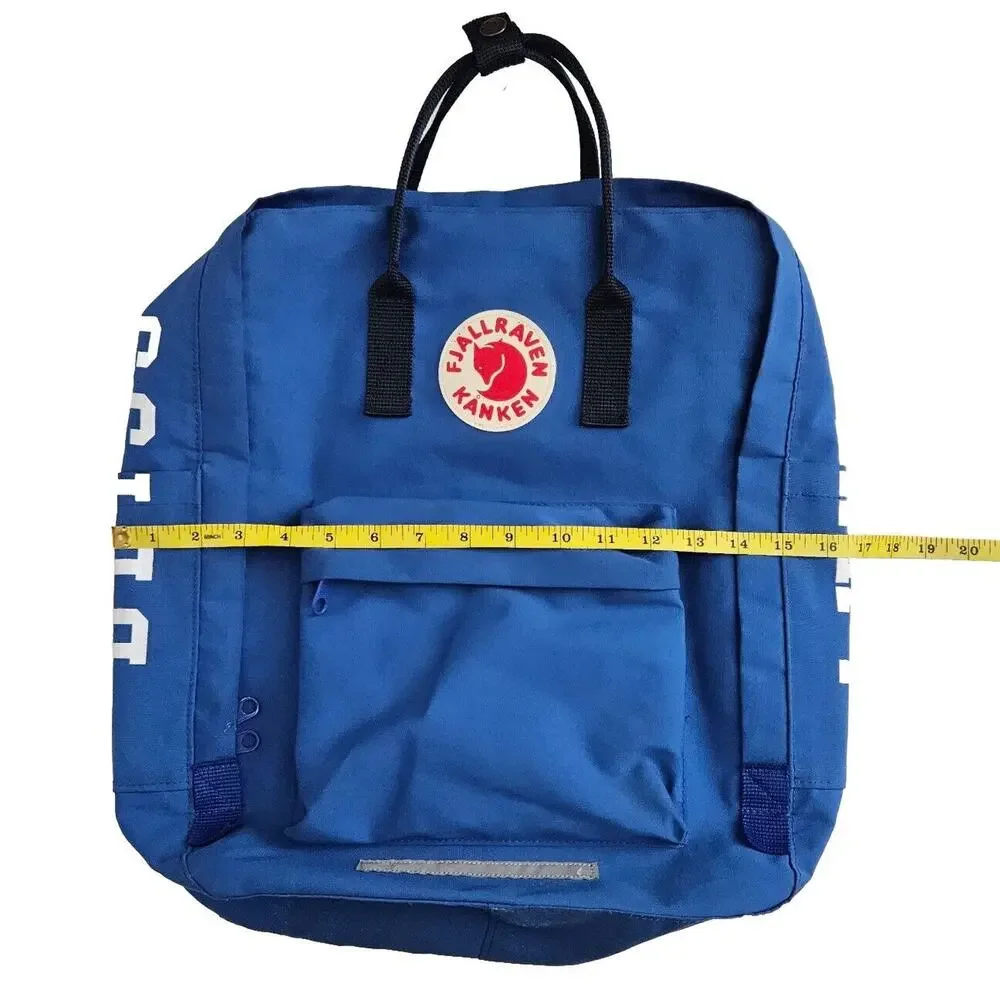 Fjallraven Kanken Canvas Travel‎ Bag School Backpack Shoulder Blue Sweden 23510